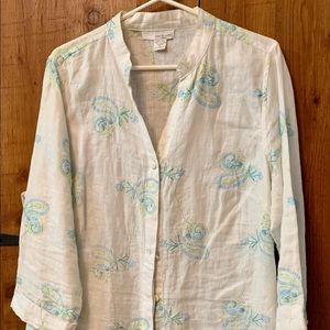 Lucy & Laurel button down top 1x